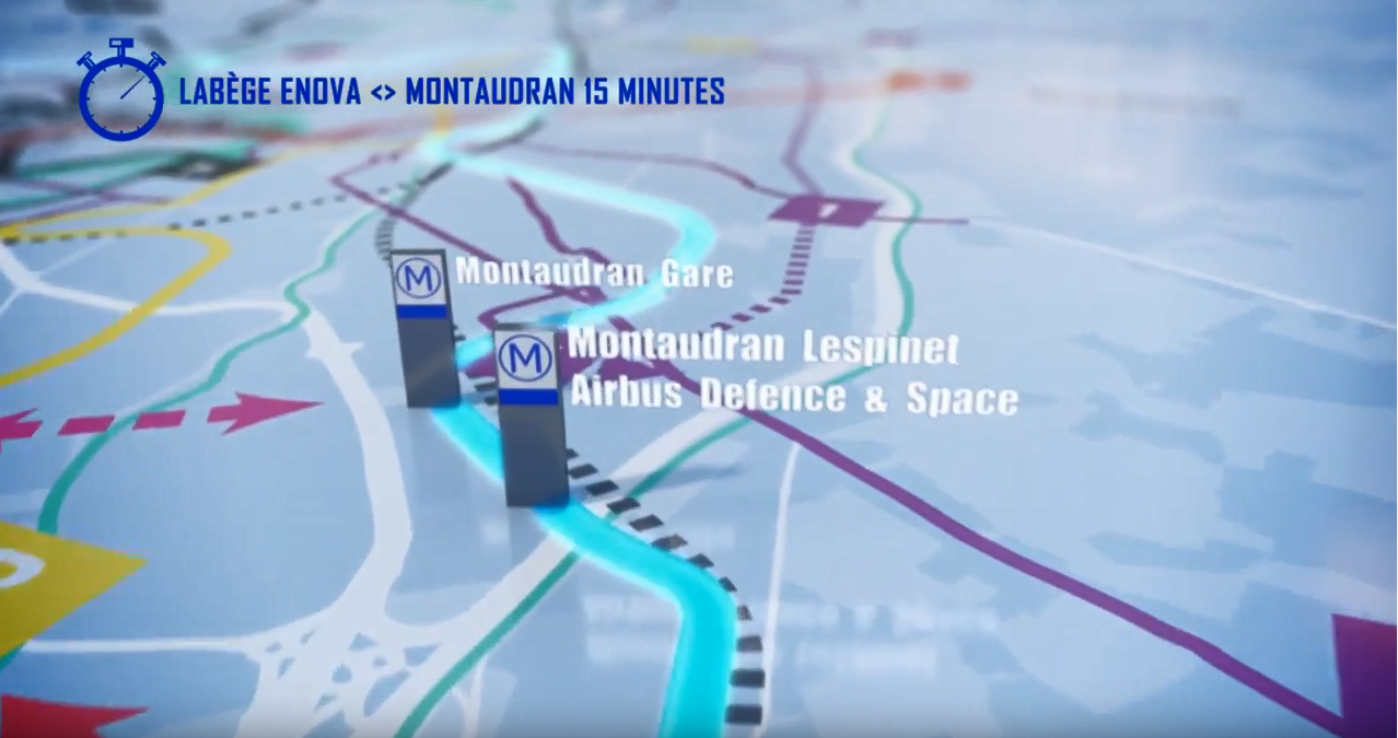 2 stations de métro